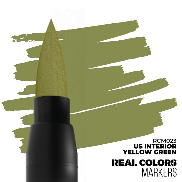 AK Real Colors Markers - US Interior Yellow Green    RCM023 - Afbeelding 2