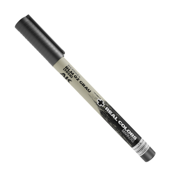 AK Real Colors Markers - RLM 02 Grey (1938)    RCM024