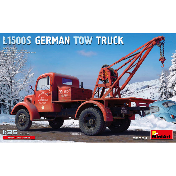 MiniArt 1:35 L1500S German Tow Truck   MA38054