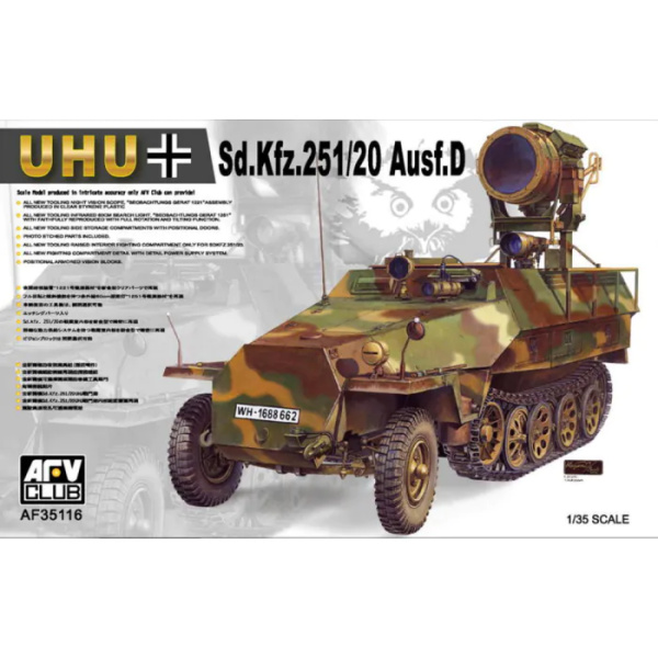 AFV Club 1:35 Sd.Kfz.251/20 Ausf.D  UHU   AFV35116