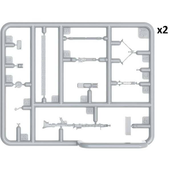 MiniArt 1:35 German Machineguns Set    MA53044 - Afbeelding 5