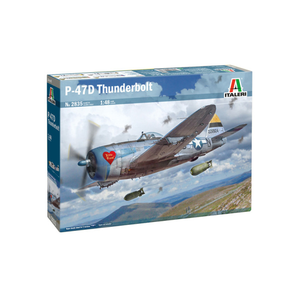 Italeri 1:48 P-47D Thunderbolt   IT2835