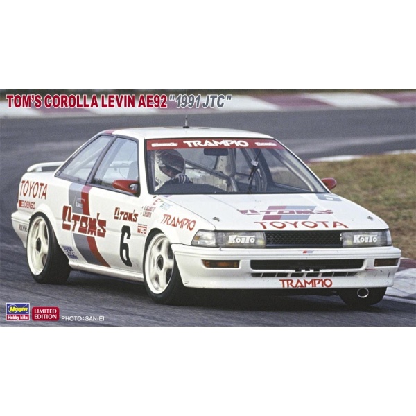 Hasegawa 1:24 Tom s Corolla Levin AE92 1991 JTC   HA620624