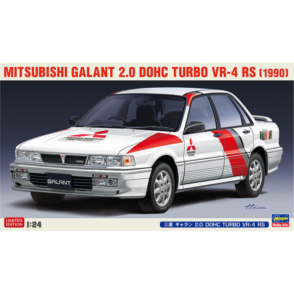 Hasegawa 1:24 Mitsubishi Galant 2.0 DOHC Turbo VR-4 RS  1990   HA620627