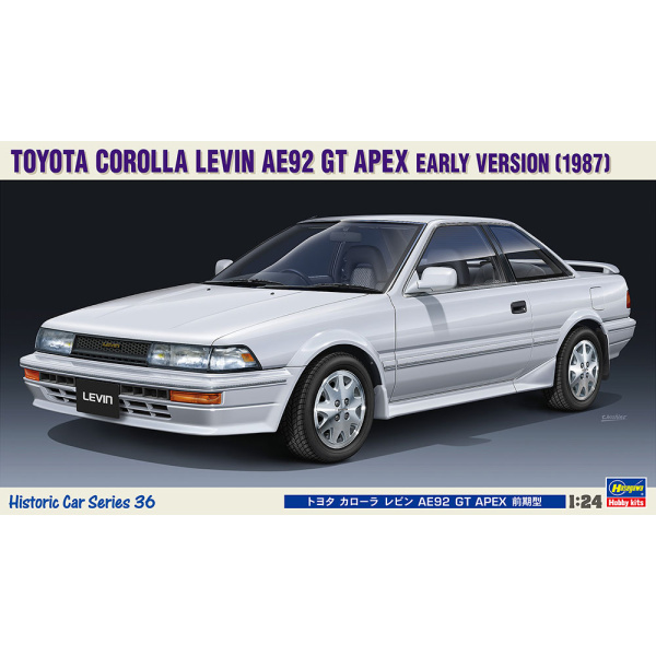 Hasegawa 1:24 Toyota Corolla Levin AE92 GT APEX  Early 1987   HA621136