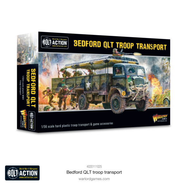 Bolt Action Bedford QLT Troop Transport   402011025