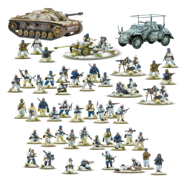 Bolt Action 1:56 Fallschirmjager ( Winter )  Starter Army   402612102 - Afbeelding 2