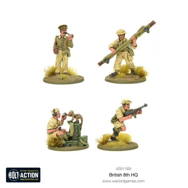 Bolt Action 8th Army HQ   403011009