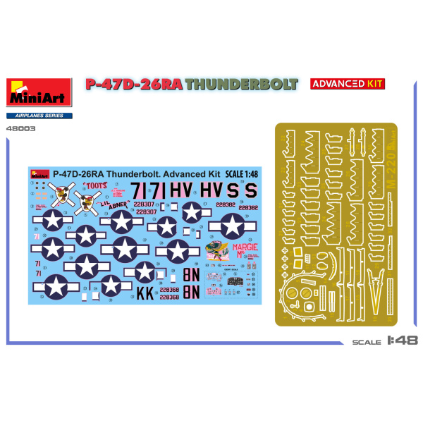 MiniArt 1:48 P-47D-26RA Thunderbolt   MA48003 - Afbeelding 2