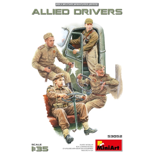 MiniArt 1:35 Allied Drivers   MA53052