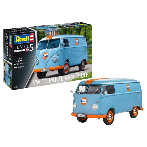 Revell 1:24 Volkswagen T1 Pabel Van " GULF "  RE07726