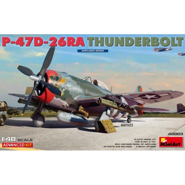 MiniArt 1:48 P-47D-26RA Thunderbolt   MA48003