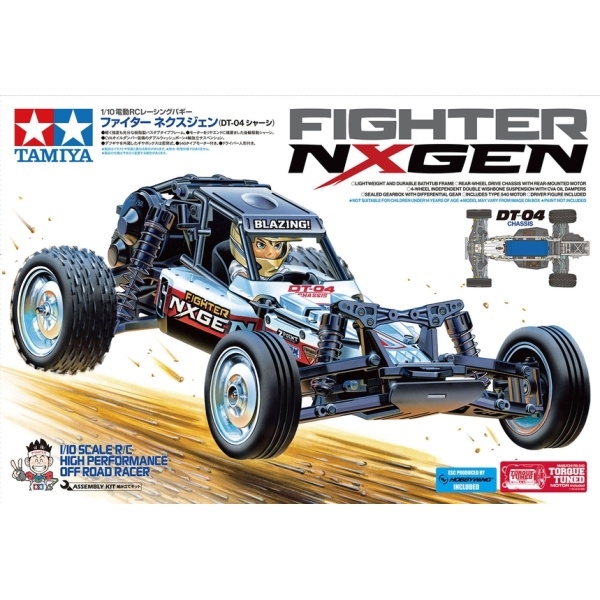 Tamiya 1:10 RC Fighter NXGEN DT-04 Chassis   TAM58741