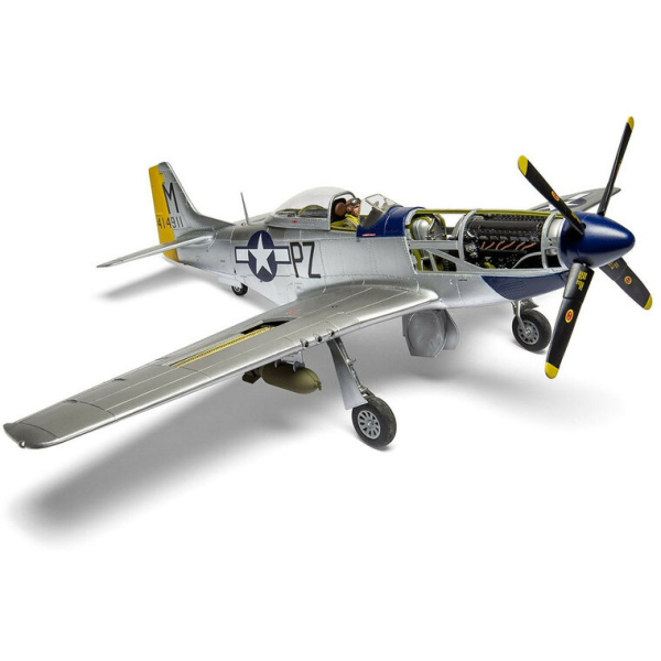 Airfix 1:24 North American P-51D Mustang  AF14001V - Afbeelding 3