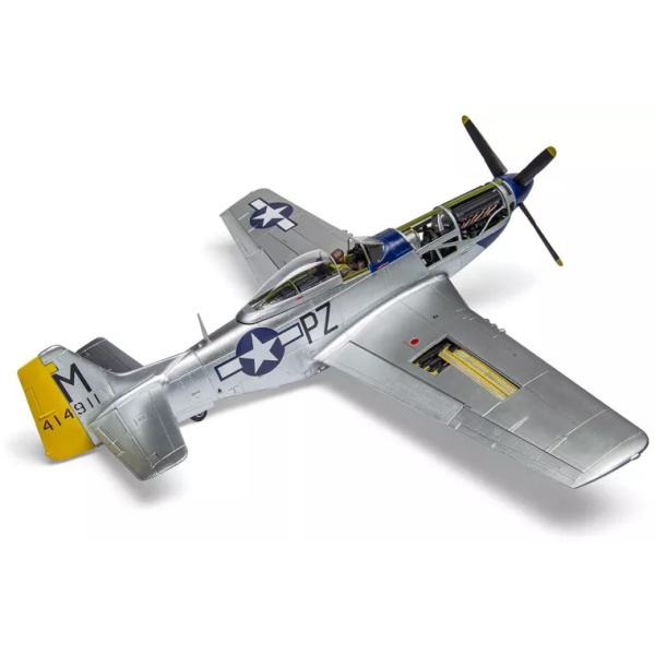 Airfix 1:24 North American P-51D Mustang  AF14001V - Afbeelding 2