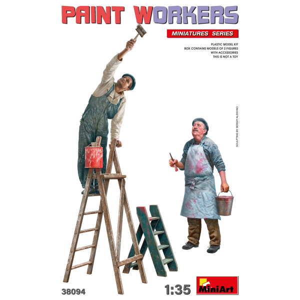 MiniArt 1:35 Paint Workers  MA38094