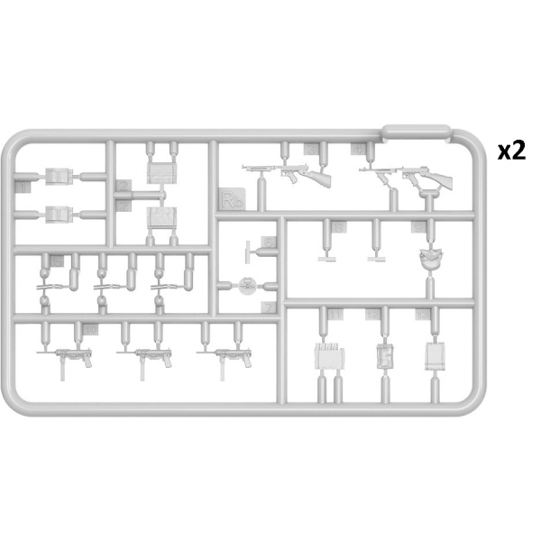 MiniArt 1:35 U.S. infantry Tank Riders Set 1   MA35407 - Afbeelding 9