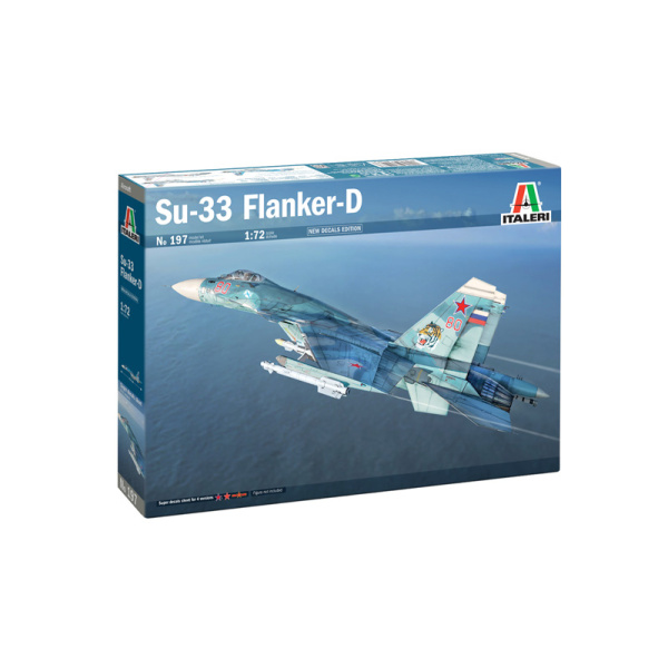 Italeri :72 SU-33 Flanker-D   IT197