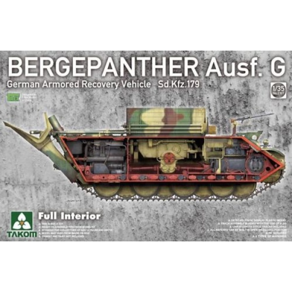 Takom 1:35 Bergpanther Ausf.G Full Interior  T2107