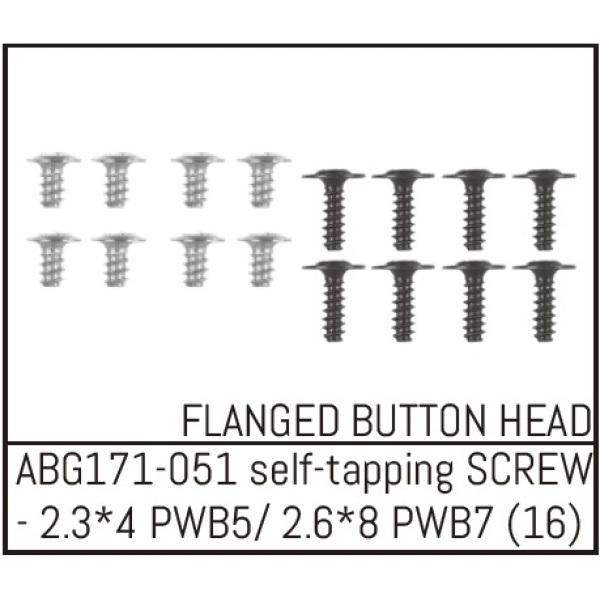 Absima 1:14 Button Head Screw