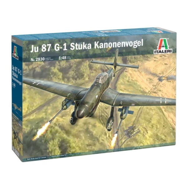 Italeri 1:48 Ju 87 G-1 Stuka Kanonenvogel #IT2830