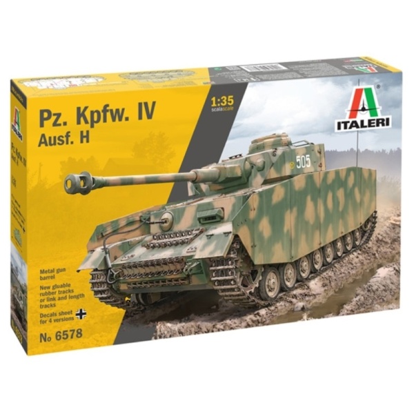 Italeri 1:35 Pz. Kpfw. IV #IT6578