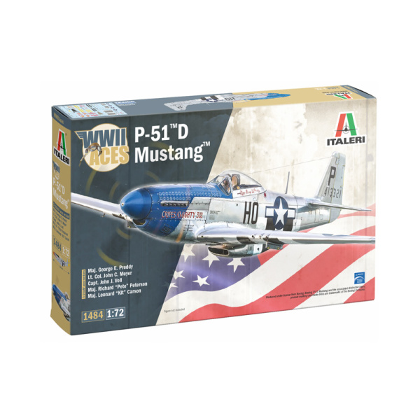 Italeri 1:72 Mustang P-51 #IT1484