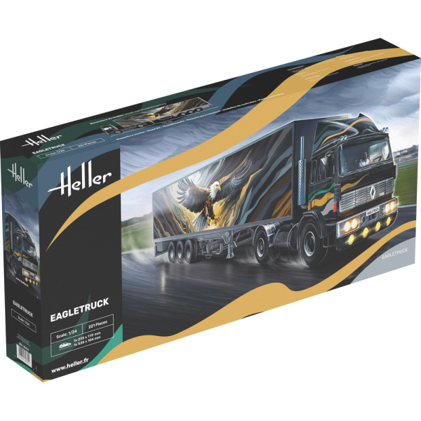 Heller 1:24 Renault G260 Eagletruck #HEL80784
