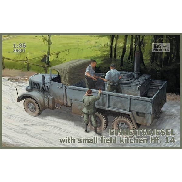 IBG 1:35 Einheitsdiesel with small field kitchen Hf. 14 #35007