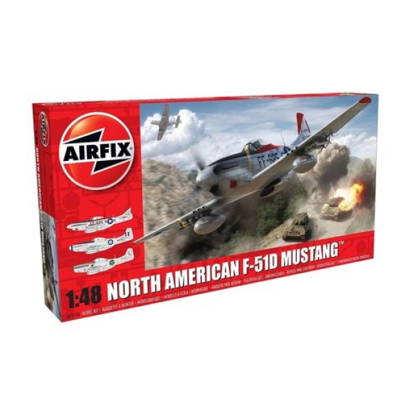 Airfix 1:48 North American F-51D Mustang  AF05136