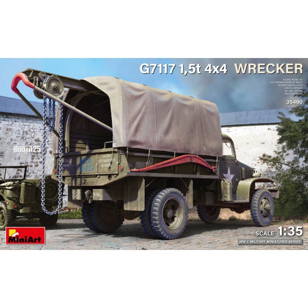 MiniArt 1:35 G7117 1,5t 4x4 Wrecker   MA35490