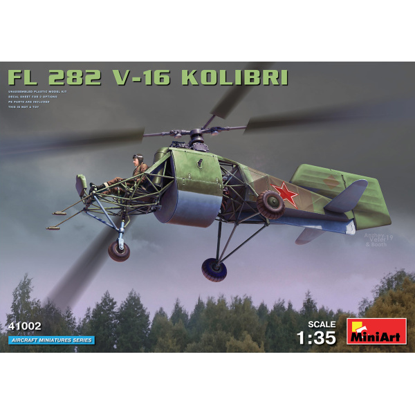 MiniArt 1:35 FL 282 V-16 KOLIBRI  MA41002