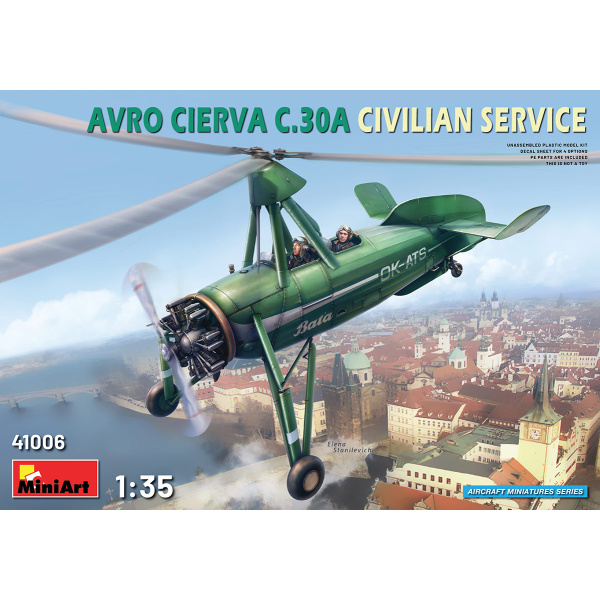 MiniArt 1:35 AVRO CIERVA C.30A Civilian Service  MA41006