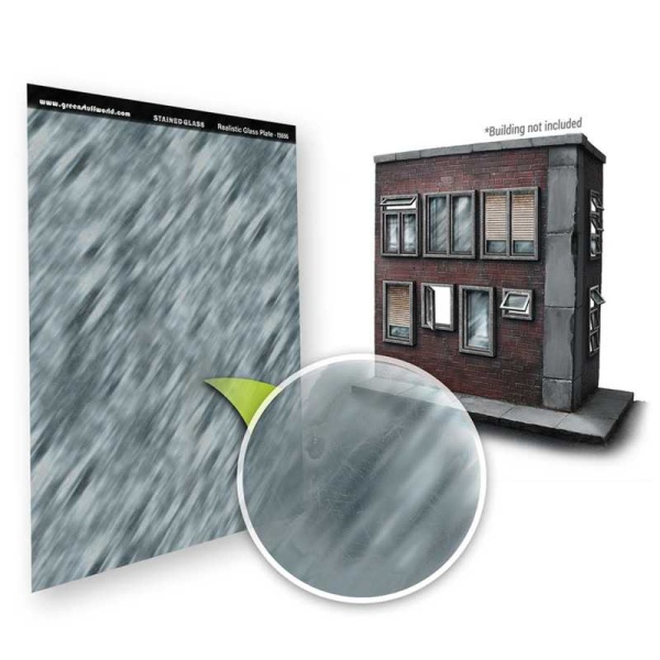 Green Stuff Realistic Glass Plate voor 1:48/1:35  GSW1396