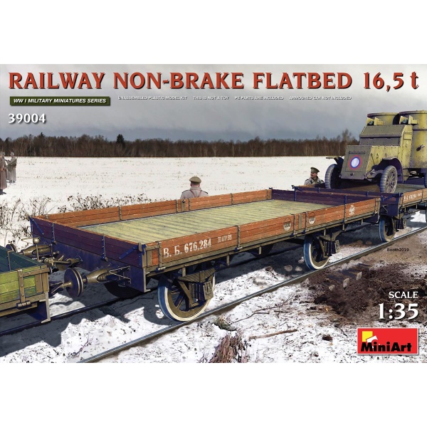Railway Non-Brake Flatbed 16,5 t  MA39004