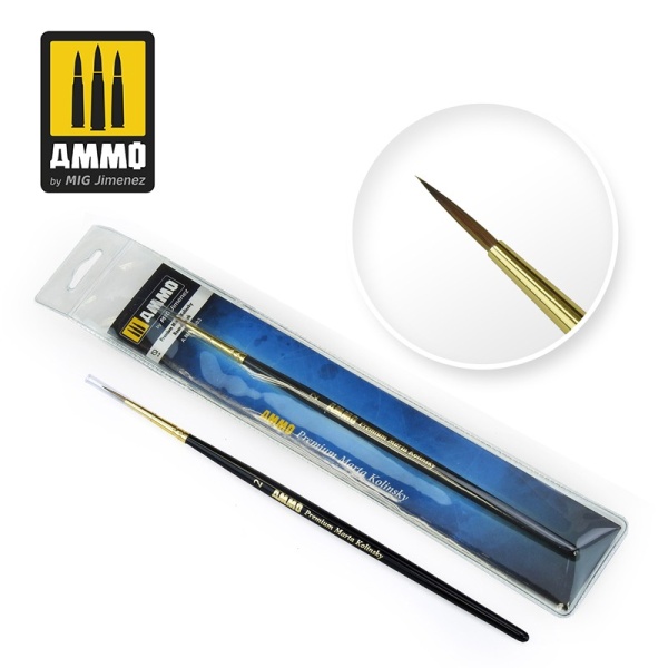 AMMO MIG MARTA KOLINSKY PREMIUM ROUND BRUSH NO. 2 MIG8603