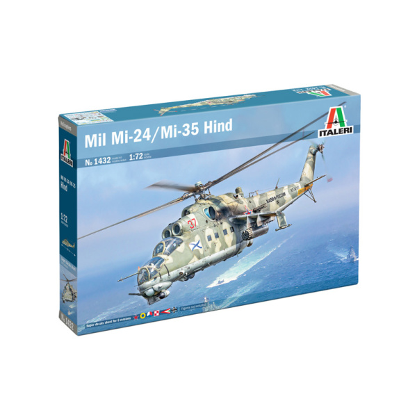 Italeri 1:72 Mil MI-24/Mi-35 Hind IT1432