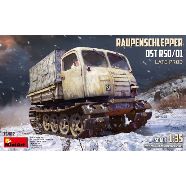 Miniart 1:35 RAUPENSCHLEPPER OST RSO/01. LATE PROD MA35482