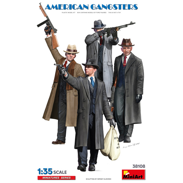 Miniart 1:35 AMERICAN GANGSTERS MA38108