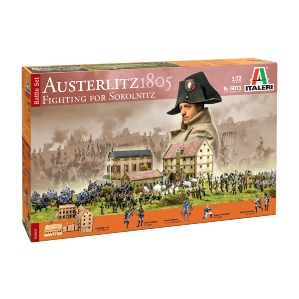 Italeri 1:72 Austerlitz 1805 Fighting for Sokolnitz Battle Set IT6071