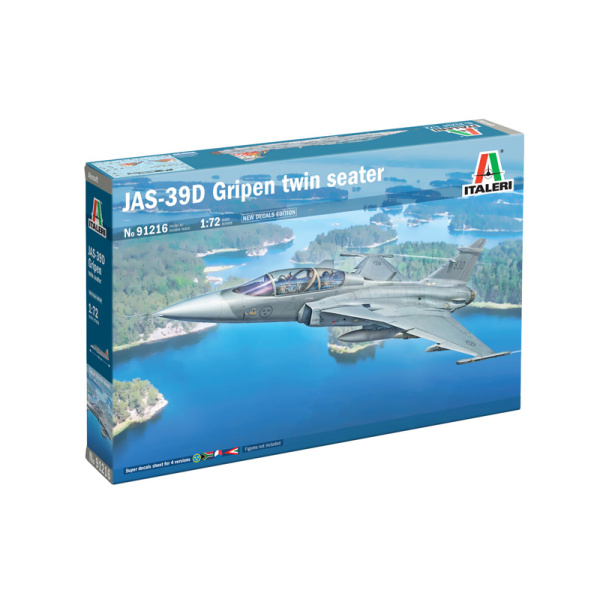 Italeri 1:72 JAS-39D Gripen twin seater IT91216