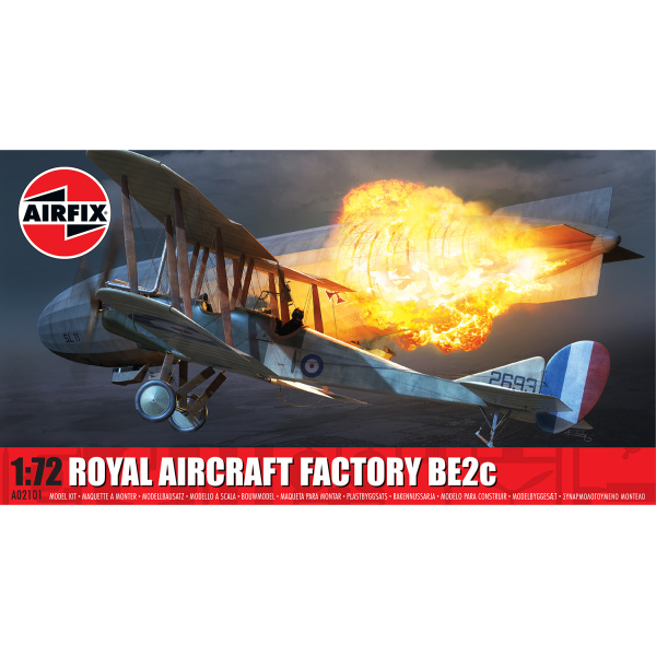 Airfix 1:72 Royal Aircraft Factory BE2C  AF02101