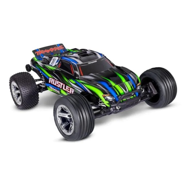 Traxxas Rustler 1:10 2WD BL-2s HD   TR37354-4GR