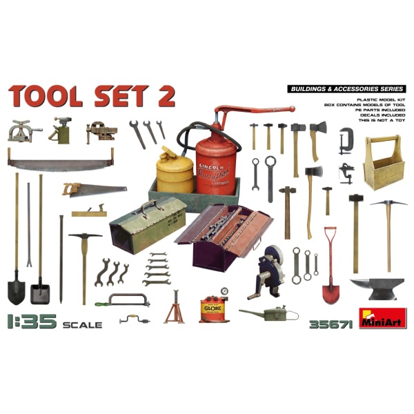 Miniart 1:35 TOOL SET #2 MA35671