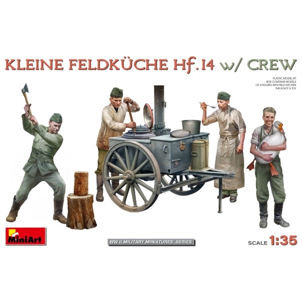 Miniart 1:35 Kleine Feldküche Hf.14 w/Crew 53011