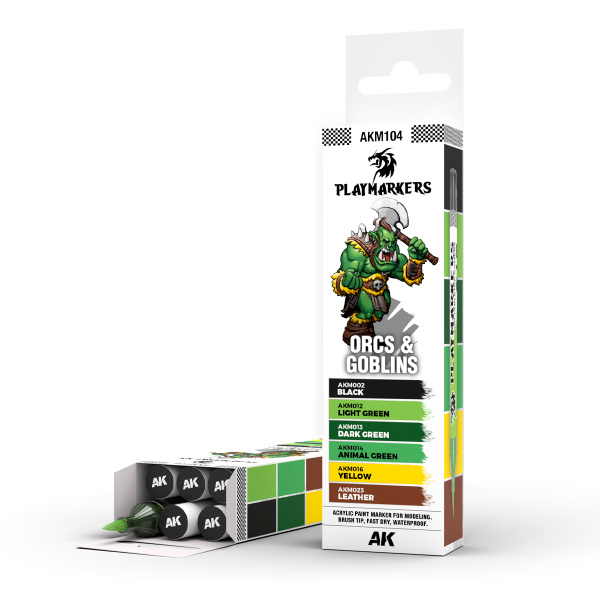 AK ORCS & GOBLINS – PLAYMARKER SET AKM104
