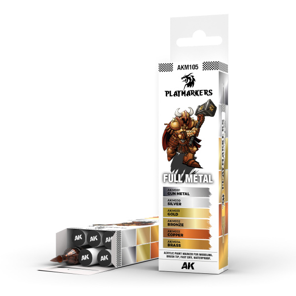 AK FULL METAL – PLAYMARKER SET AKM105