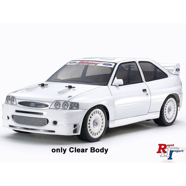 Tamiya 1:10 Body Ford Escort (clear) 58691 w/o Holes   TAM11825332