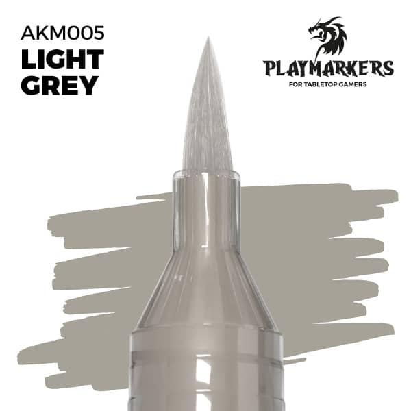 AK Playmarker Light Grey AKM005