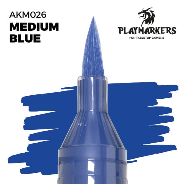 AK Playmarker Medium Blue AKM026